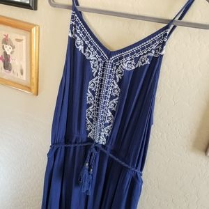 Knox Rose Navy Maxi Dress